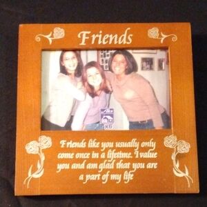 P/O_ 4"x6" Wooden Photo Frame